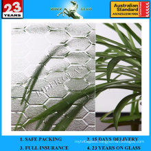 4-6mm Clear/Colored Patterned Louver Glass with AS/NZS2208: 1996